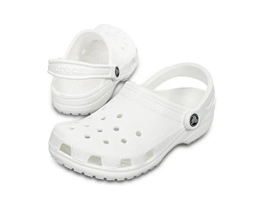 White Classic Clog