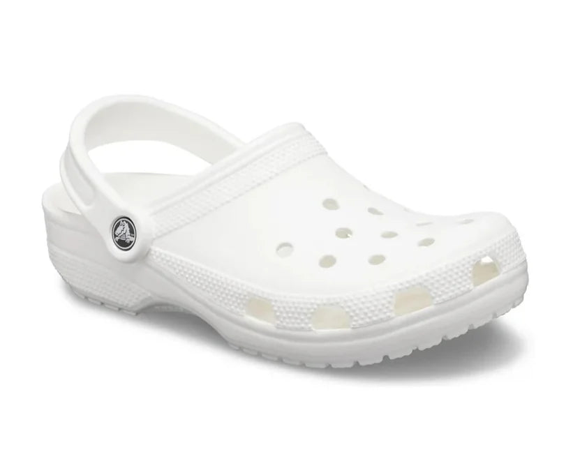 White Classic Clog